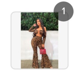 2 Piece Bell Bottom Pant Set